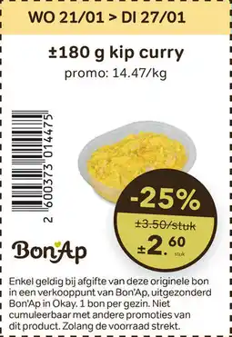 Bon Ap Kip Curry aanbieding