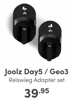 Baby & Tiener Joolz Day5 / Geo3 Reiswieg Adapter set aanbieding