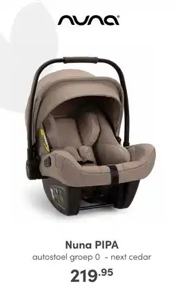 Baby & Tiener Nuna PIPA aanbieding