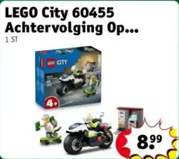 Kruidvat LEGO City 60455 Achtervolging Op aanbieding