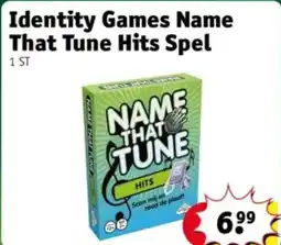 Kruidvat Identity Games Name That Tune Hits Spel aanbieding