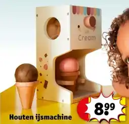 Kruidvat Houten ijsmachine aanbieding