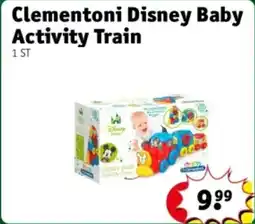 Kruidvat Clementoni Disney Baby Activity Train aanbieding