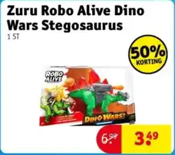 Kruidvat Zuru Robo Alive Dino Wars Stegosaurus aanbieding