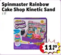 Kruidvat Spinmaster Rainbow Cake Shop Kinetic Sand aanbieding