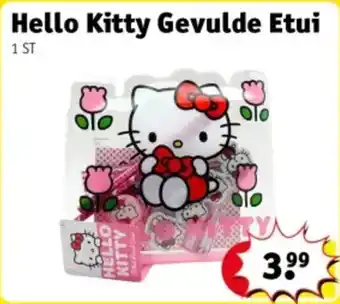 Hello Kitty Gevulde Etui