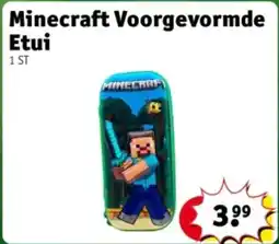 Kruidvat Minecraft Voorgevormde Etui aanbieding