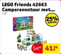 Kruidvat Lego Friends 42663 Camperavontuur met aanbieding