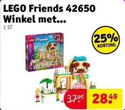 Kruidvat Lego Friends 42650 Winkel met aanbieding