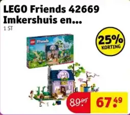 Kruidvat Lego Friends 42669 Imkershuis en aanbieding