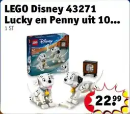 Kruidvat LEGO Disney 43271 Lucky en Penny aanbieding