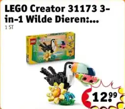 Kruidvat Lego Creator 31173 3- in-1 Wilde Dieren aanbieding