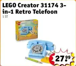 Kruidvat Lego Creator 31174 3- in-1 Retro Telefoon aanbieding