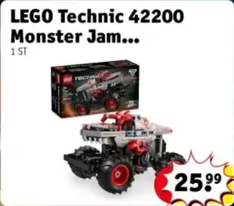 Kruidvat LEGO Technic 42200 Monster Jam aanbieding
