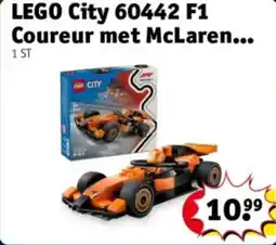 Kruidvat LEGO City 60442 F1 Coureur met McLaren aanbieding