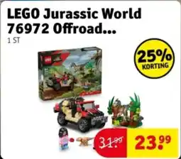 Kruidvat Lego Jurassic World 76972 Offroad aanbieding