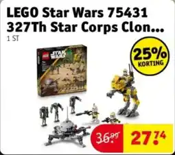 Kruidvat Lego Star Wars 75431 327Th Star Corps Clon aanbieding
