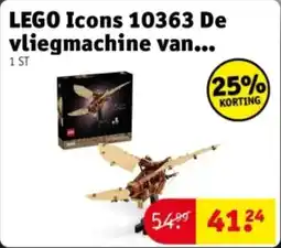 Kruidvat Lego Icons 10363 De vliegmachine van aanbieding
