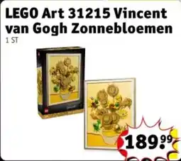 Kruidvat Lego Art 31215 Vincent van Gogh Zonnebloemen aanbieding