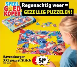 Kruidvat Ravensburger XXL puzzel Stitch aanbieding