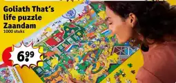 Kruidvat Goliath That's life puzzle Zaandam aanbieding