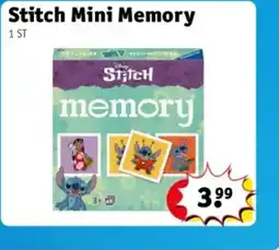 Kruidvat Stitch Mini Memory aanbieding