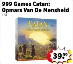 Kruidvat 999 Games Catan: Opmars Van De Mensheid aanbieding