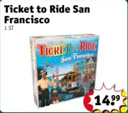 Kruidvat Ticket to Ride San Francisco aanbieding