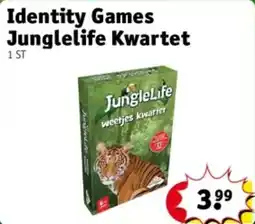 Kruidvat Identity Games Junglelife Kwartet aanbieding