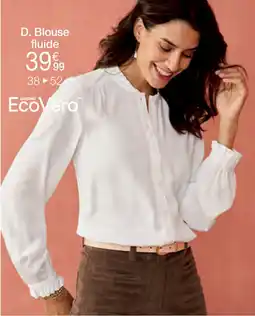 Damart Blouse ol olanté ure iscose Lenzing EcoVero aanbieding