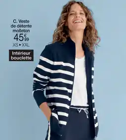 Damart Veste De Détente Molleton aanbieding