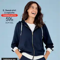 Damart Sweat-shirt à capuche aanbieding
