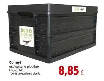 Colruyt ecologische plooibox
