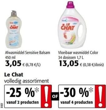 Colruyt Le chat volledig assortiment aanbieding