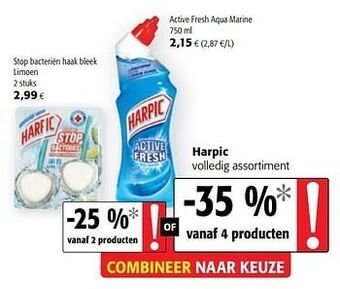 Harpic volledig assortiment