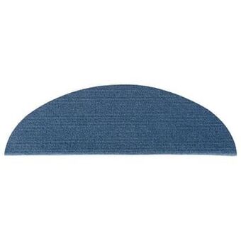 Leen Bakker Trapmat Ecostep - blauw (16 stuks) - Leen Bakker aanbieding