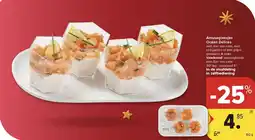 Carrefour Market Amuseglaasjes Océan Délices aanbieding