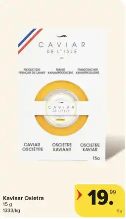 Carrefour Market Kaviaar Osietra aanbieding
