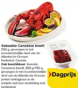 Carrefour Market Gekookte Canadese Kreeft aanbieding