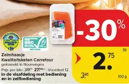 Carrefour Market Zalmhaasje Kwaliteitsketen Carrefour aanbieding