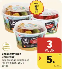 Carrefour Market Snack tomaten Carrefour aanbieding