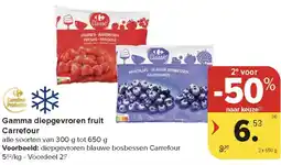 Carrefour Market Gamma Diepgevroren Fruit Carrefour aanbieding