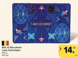 Carrefour Market Blik JD Biscuiterie Jules Destrooper aanbieding