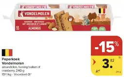 Carrefour Market Peperkoek Vondelmolen aanbieding