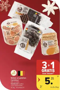 Carrefour Market Wafels en galetten Carrefour aanbieding