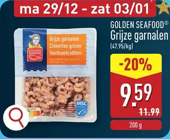 Golden Seafood Grijze Garnalen