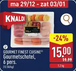 ALDI Gourmet Finest Cuisine Gourmetschotel aanbieding