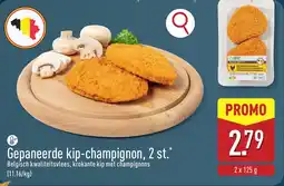 ALDI Gepaneerde Kip Champignon aanbieding