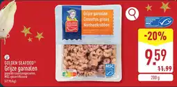 ALDI Golden Seafood Grijze Garnalen aanbieding