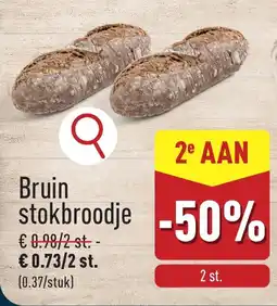 ALDI Bruin Stokbroodje aanbieding